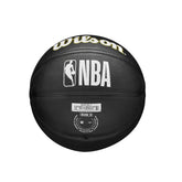 Pallone Basket Mini Wilson NBA Team Tribute LA Lakers Nero Bianco | NonSoloSport